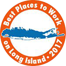 Best Places to work on Long Island 2017 award.