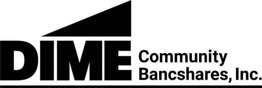 Dime Community Bancshares, Inc all black logo