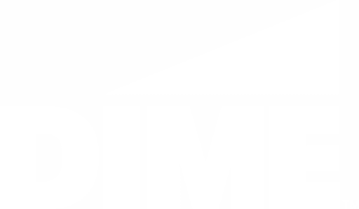 Dime Community Bank logo - All White